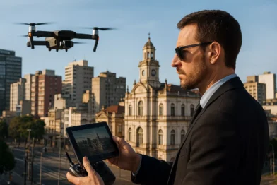 Investigação com Drones